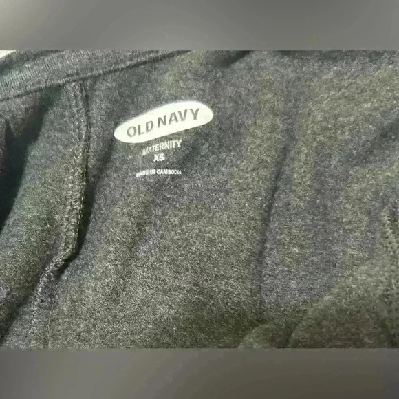 Old Navy Maternity Sleeveless Midi Ruched Dress Size XS Bodycon Tank Color Gray - Picture 9 of 12